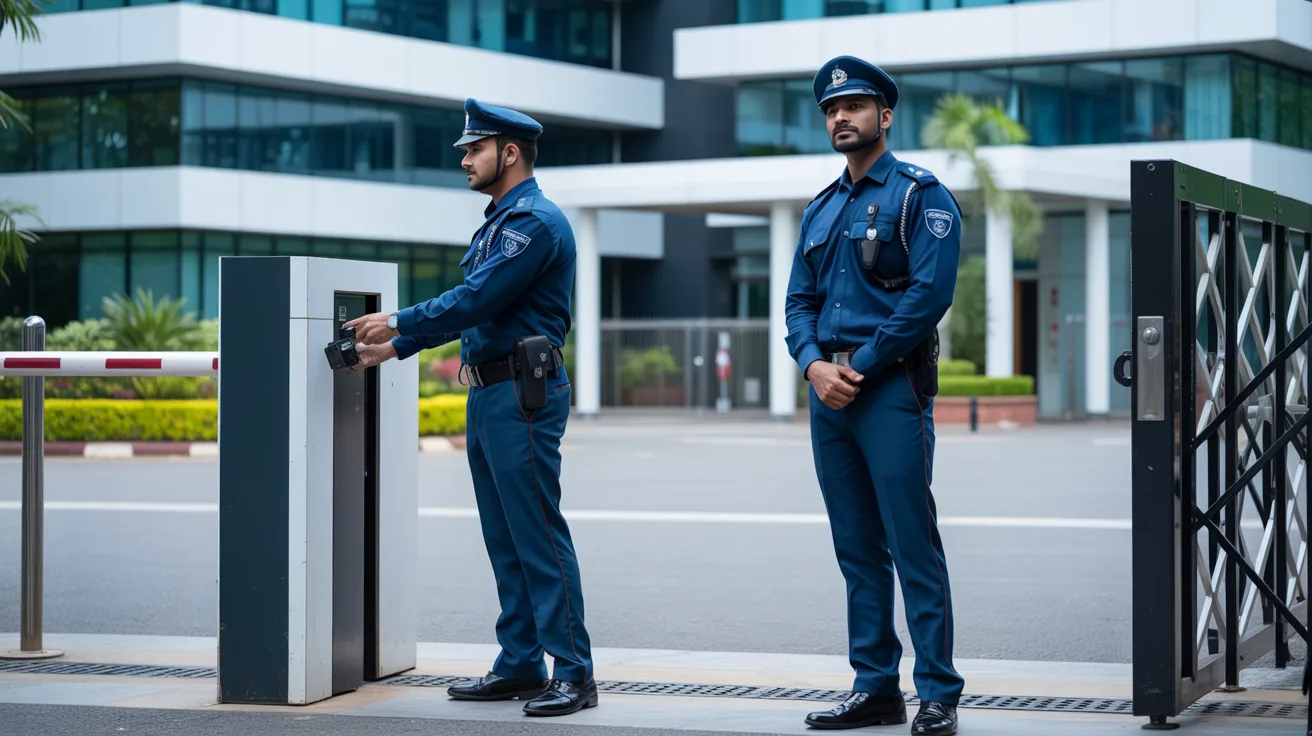Professional security services deployment
